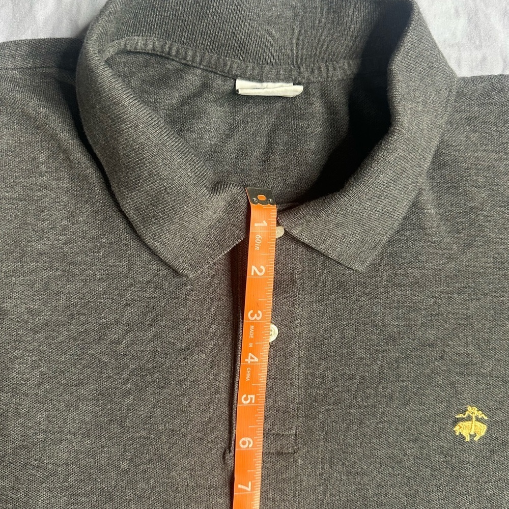 Brooks Brothers Charcoal Polo Shirt - Picture 9 of 10